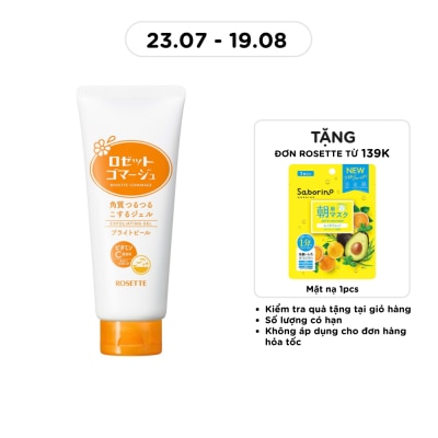 ROSETTE - Gel Tẩy Tế Bào Chết Rosette Gommage Bright Peel Dưỡng Sáng Da 180g image