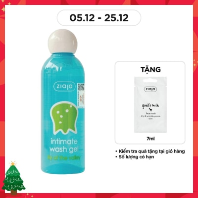 ZIAJA Dung Dịch Vệ Sinh Ziaja Hoa Lan Chuông Intimate Wash Gel Lily Of The Valley 200ml