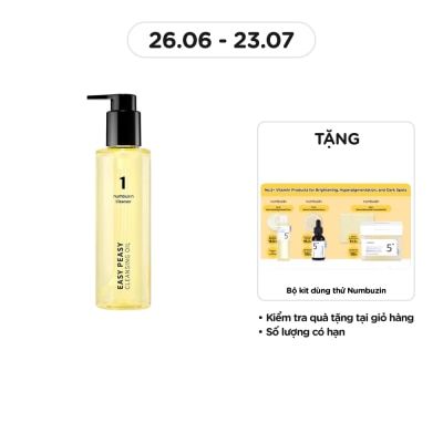 NUMBUZIN Dầu Tẩy Trang Numbuzin No.1 Easy Peasy Cleansing Oil 200ml