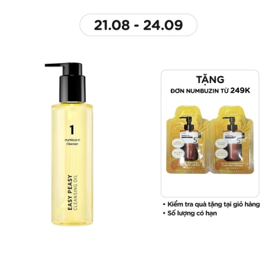 NUMBUZIN Dầu Tẩy Trang Numbuzin No.1 Easy Peasy Cleansing Oil 200ml