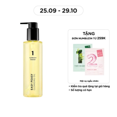 NUMBUZIN Dầu Tẩy Trang Numbuzin No.1 Easy Peasy Cleansing Oil 200ml