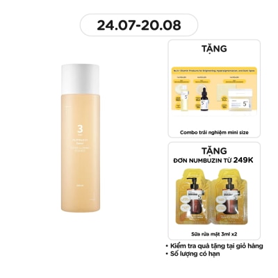 NUMBUZIN No.3 Super Glowing Essence Toner 200ml