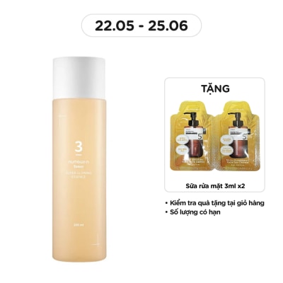 NUMBUZIN No.3 Super Glowing Essence Toner 200ml