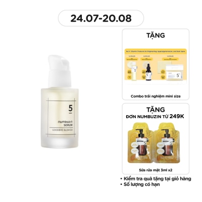 NUMBUZIN No.5 Goodbye Blemish Serum 50ml