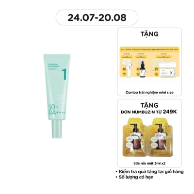 NUMBUZIN No.1 Clear Filter Sun Essence 50ml
