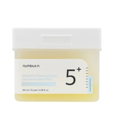 NUMBUZIN No.5 Vitamin-Niacinamide Concentrated Pad 180ml (70Pcs)