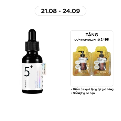 NUMBUZIN Tinh Chất Numbuzin Dưỡng Sáng Da No.5 Vitamin Concentrated Serum 30ml