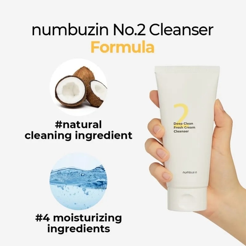 No.2 Deep Clean Fresh Cream Cleanser 120ml