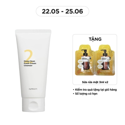 NUMBUZIN No.2 Deep Clean Fresh Cream Cleanser 120ml