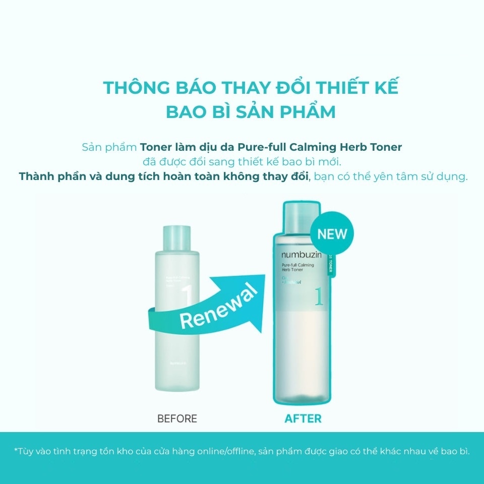 No.1 Pure-Full Calming Herb Toner 300ml image