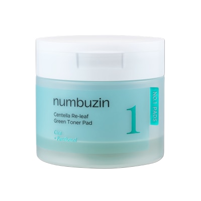 NUMBUZIN - No.1 Centella Re-Leaf Green Toner Pad 190ml (70Pcs) image
