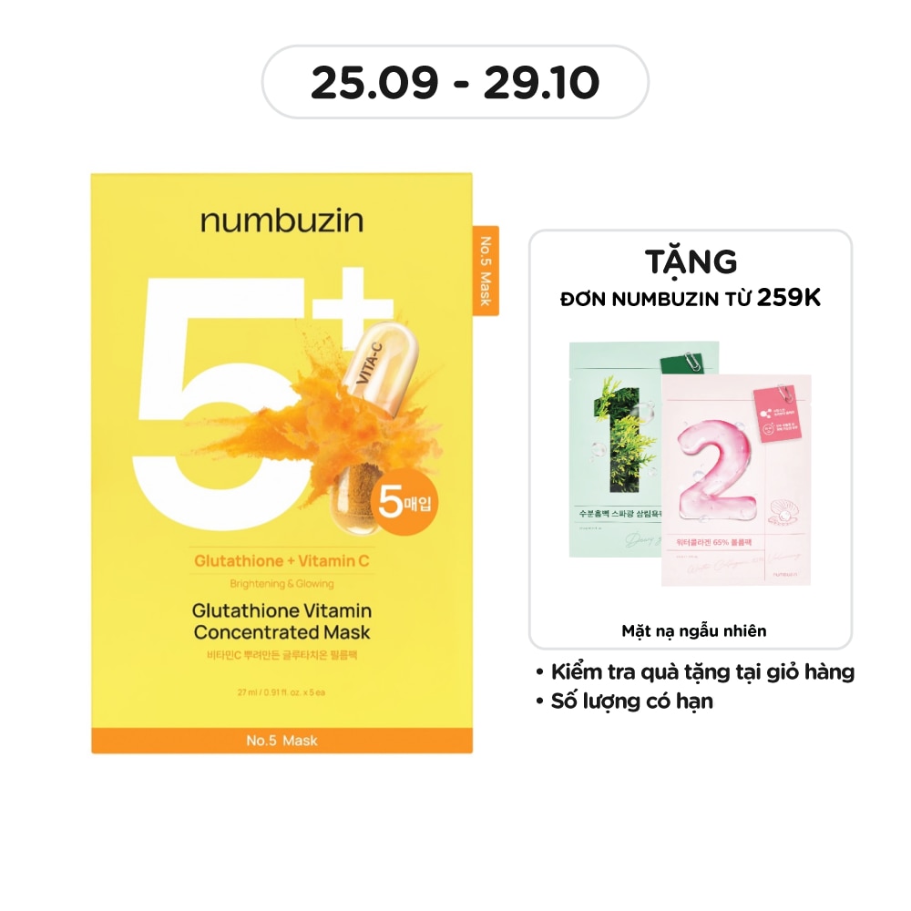 No.5 Vitamin Spotlight Sheet Mask 27ml