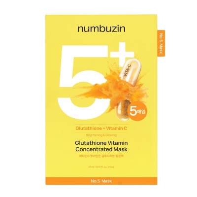 NUMBUZIN No.5 Vitamin Spotlight Sheet Mask 27ml