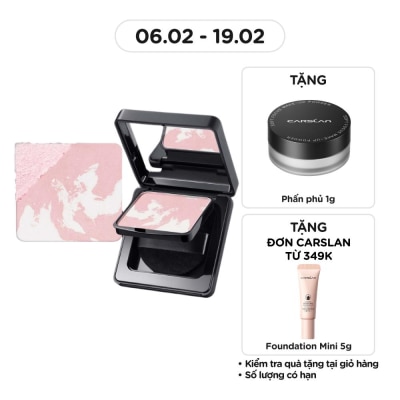 CARSLAN Black Magnet Soft Mist Powder 8g .#01 Pink