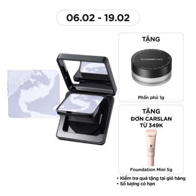 CARSLAN Black Magnet Soft Mist Powder 8g .#01 Purple