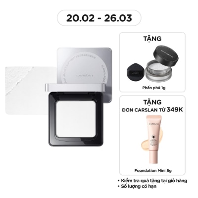 CARSLAN Phấn Nén Carslan Black Magnet Soft Mist Powder 8g .#02