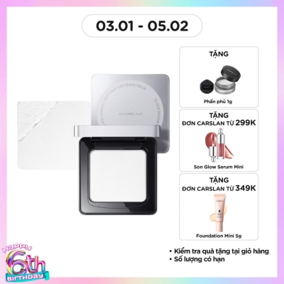 CARSLAN Phấn Nén Carslan Black Magnet Soft Mist Powder 8g .#02