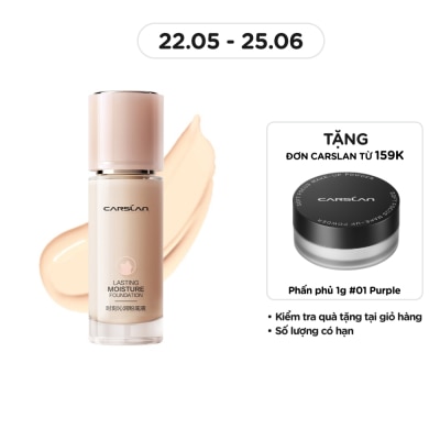 CARSLAN Kem Nền Carslan Lasting Moisture Foundation 30g .#P01