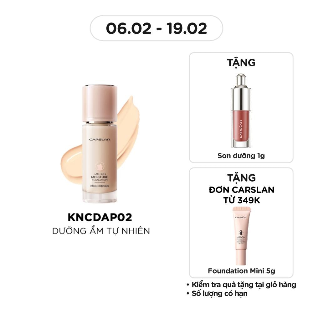 Kem Nền Carslan Lasting Moisture Foundation 30g .#P02