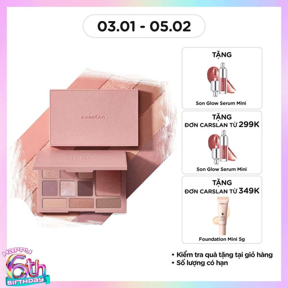 Bảng Phấn Carslan Silky Twinkle Comprehensive Palette 18g .#03