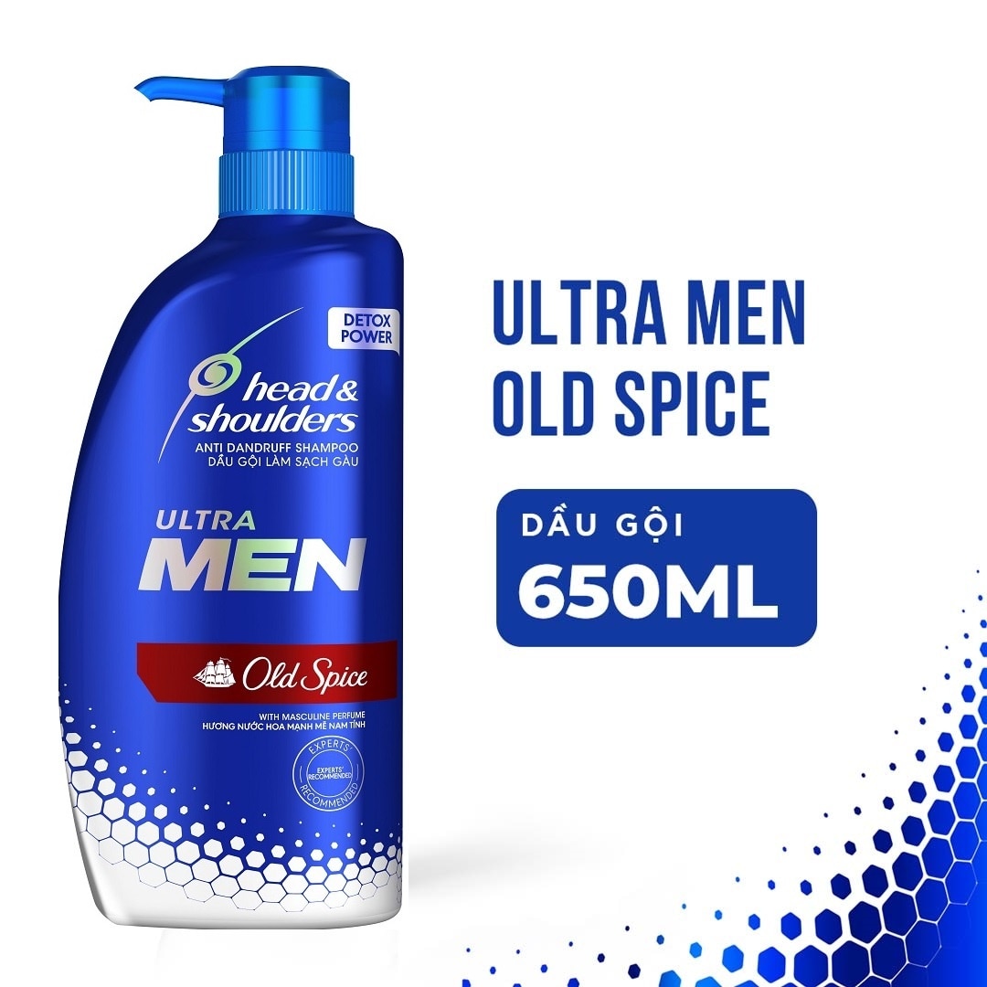 Ultra Men Old Spice Shampoo 650ml