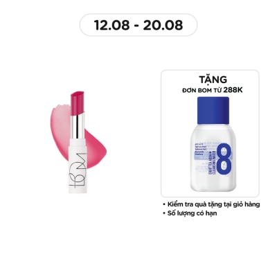 BOM Son Dưỡng Có Màu Bom Dewy Lip Balm 4.5g .#06 Pure Rose