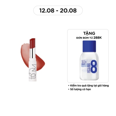 BOM Son Dưỡng Có Màu Bom Dewy Lip Balm 4.5g .#07 Pure Chili