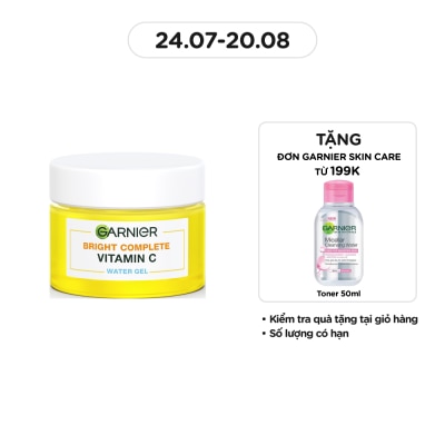 GARNIER Gel Dưỡng Da Garnier Bright Complete Vitamin C Water-Gel 50ml