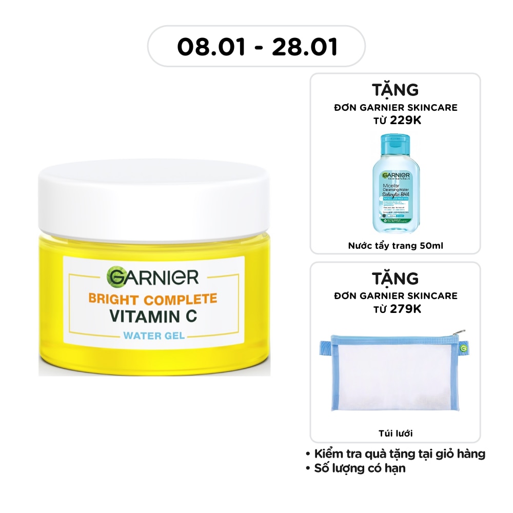 Gel Dưỡng Da Garnier Bright Complete Vitamin C Water-Gel 50ml