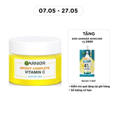 GARNIER - Gel Dưỡng Da Garnier Bright Complete Vitamin C Water-Gel 50ml