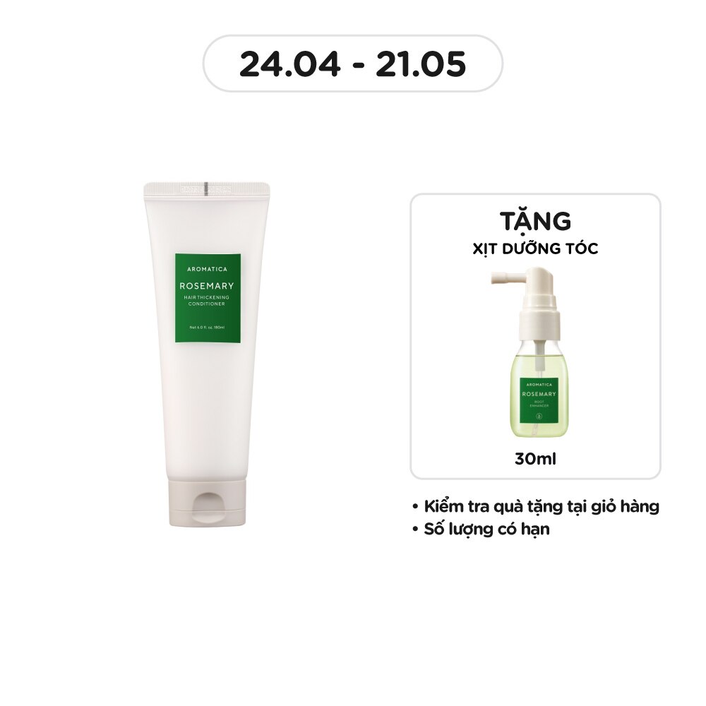 Rosemary Hair Thickening Conditioner 180ml