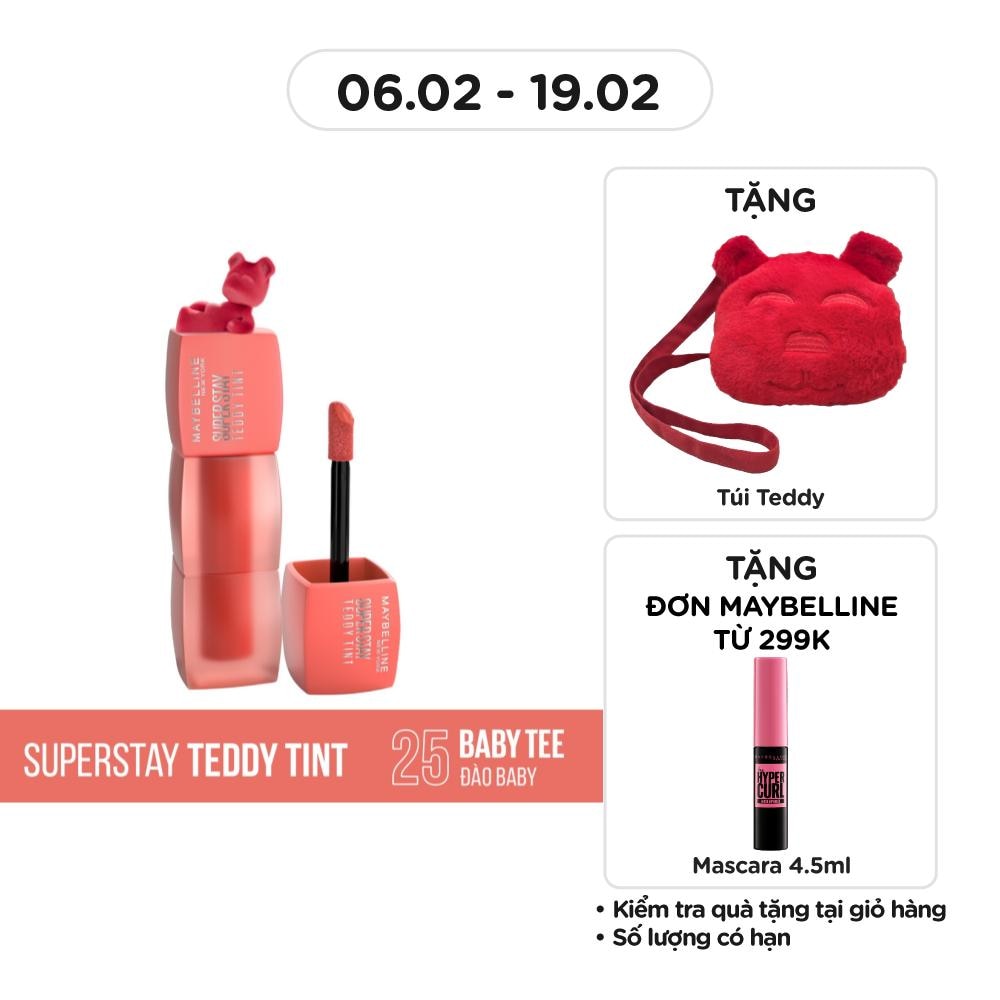 Superstay Teddy Tint 5ml .#25 Baby Tee