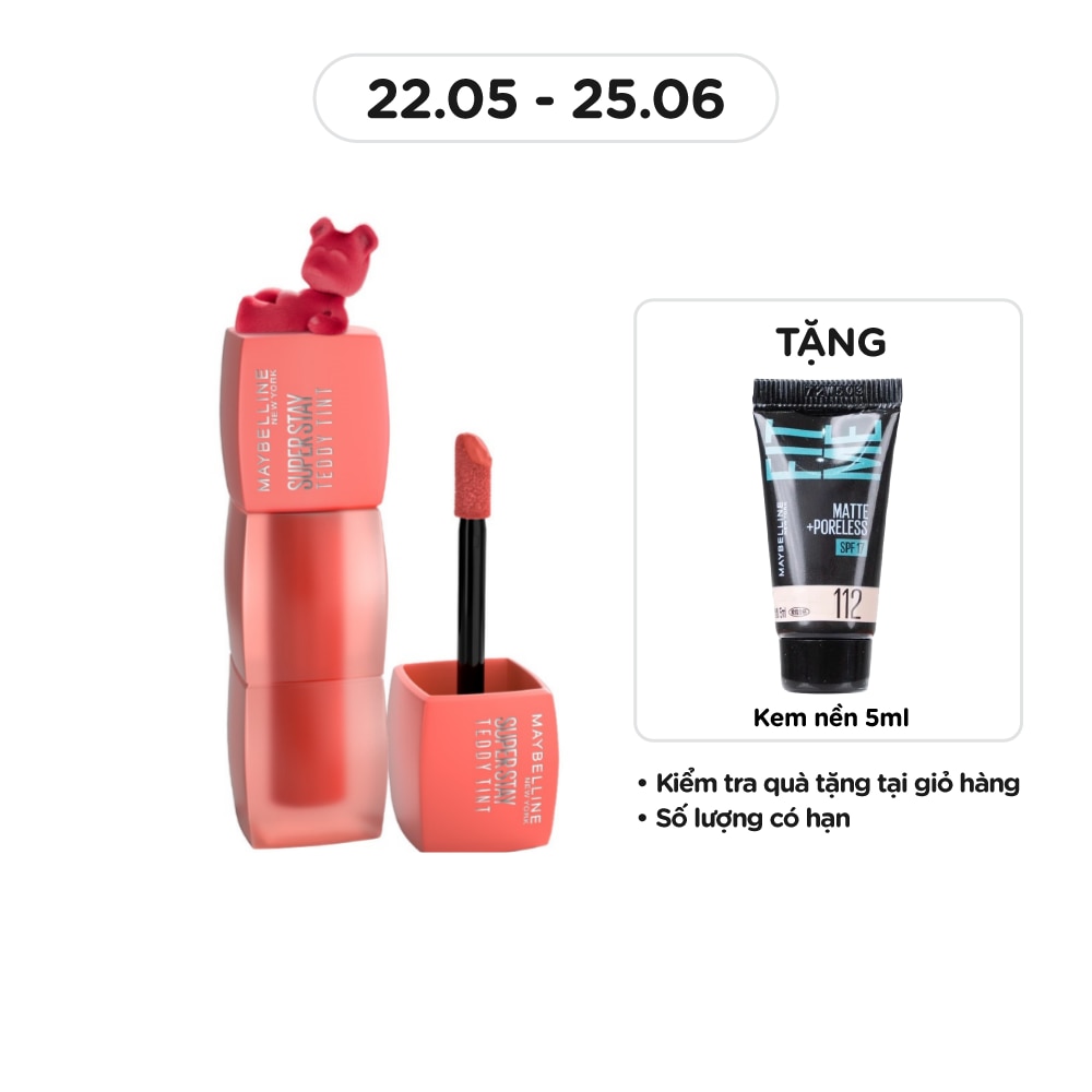 Superstay Teddy Tint 5ml .#25 Baby Tee