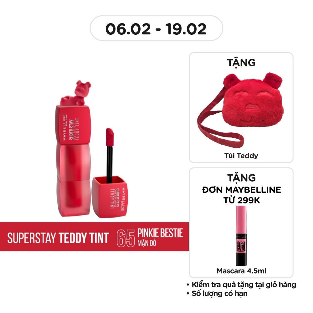 Superstay Teddy Tint 5ml .#65 Pinkie Bestie