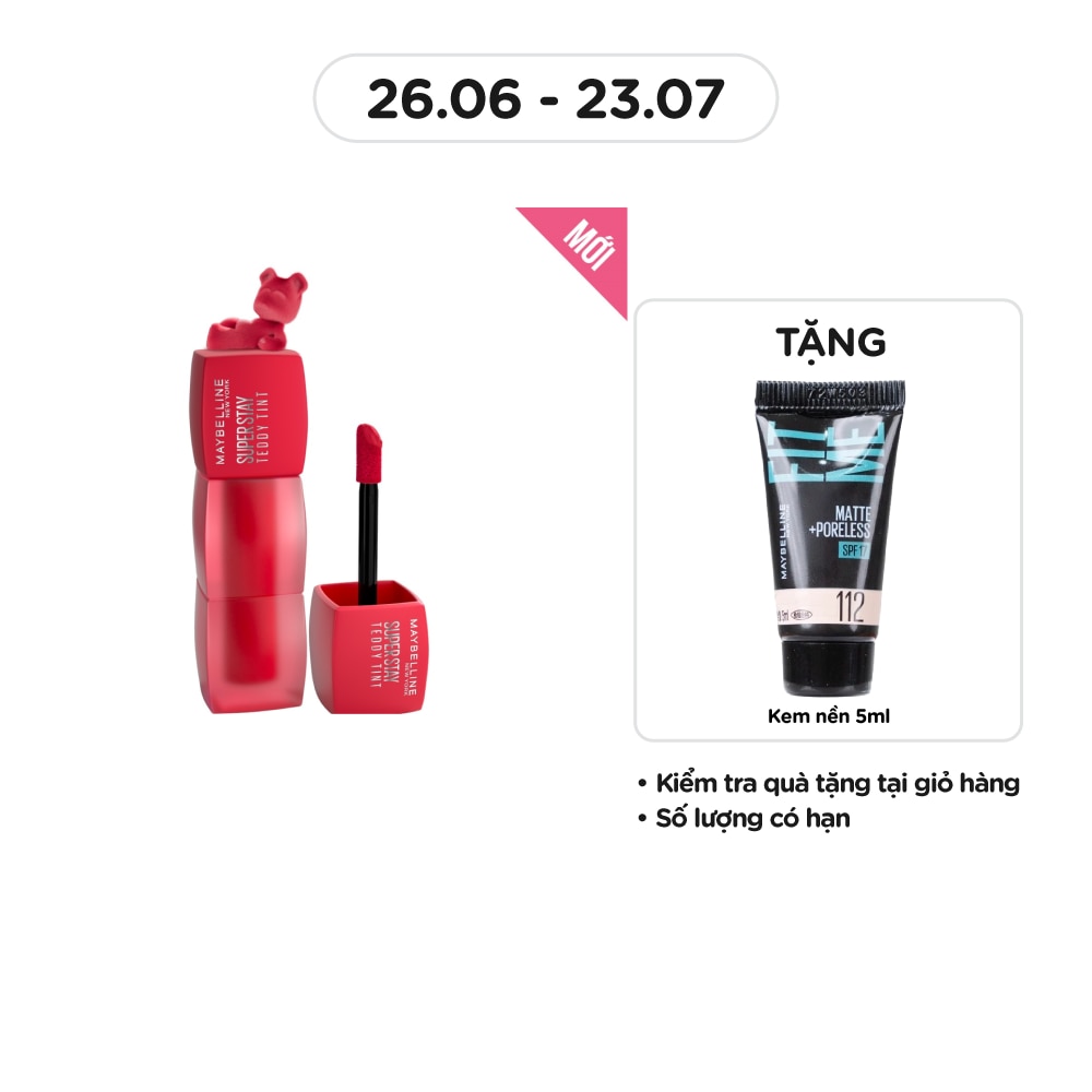 Superstay Teddy Tint 5ml .#65 Pinkie Bestie
