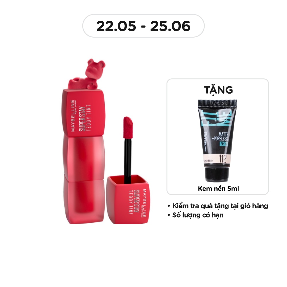 Superstay Teddy Tint 5ml .#65 Pinkie Bestie