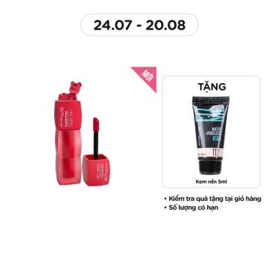MAYBELLINE NEW YORK Son Kem Lì Maybelline Superstay Teddy Tint 5ml .#65 Pinkie Bestie