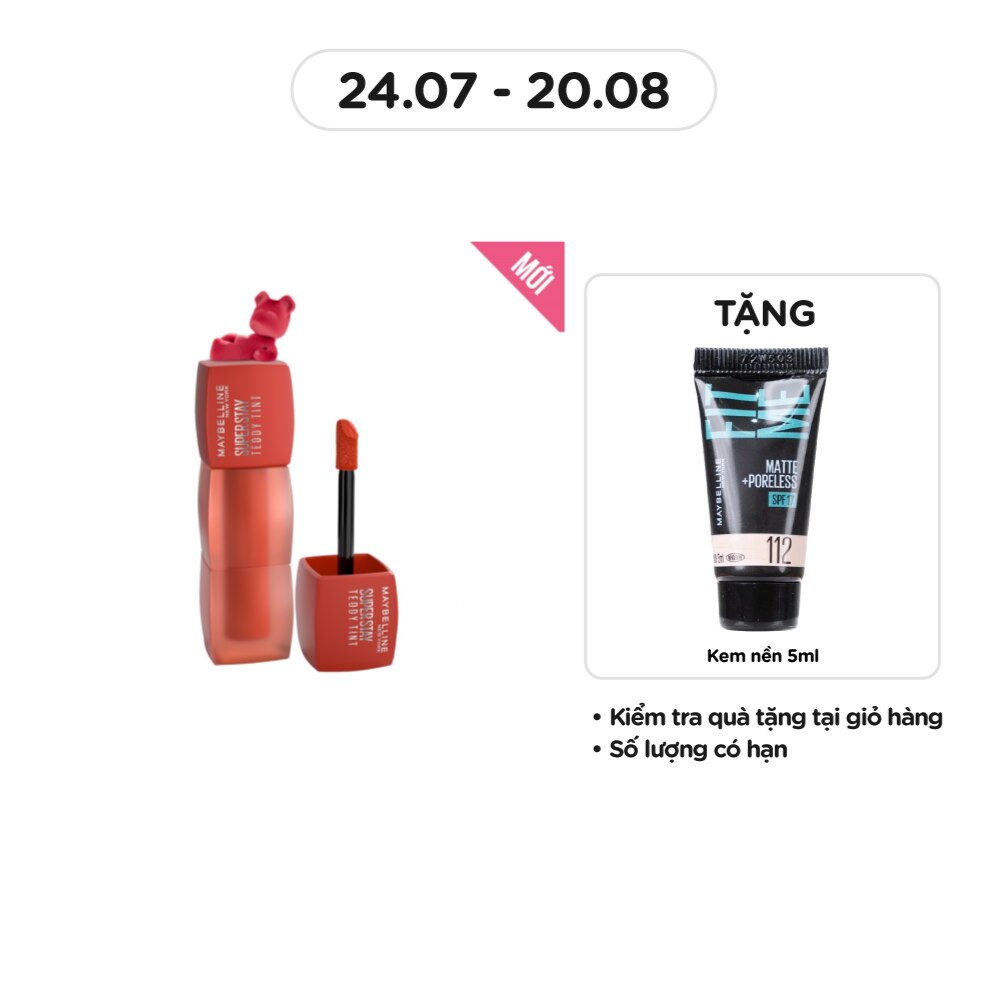 Superstay Teddy Tint 5ml .#75 Latte To Go