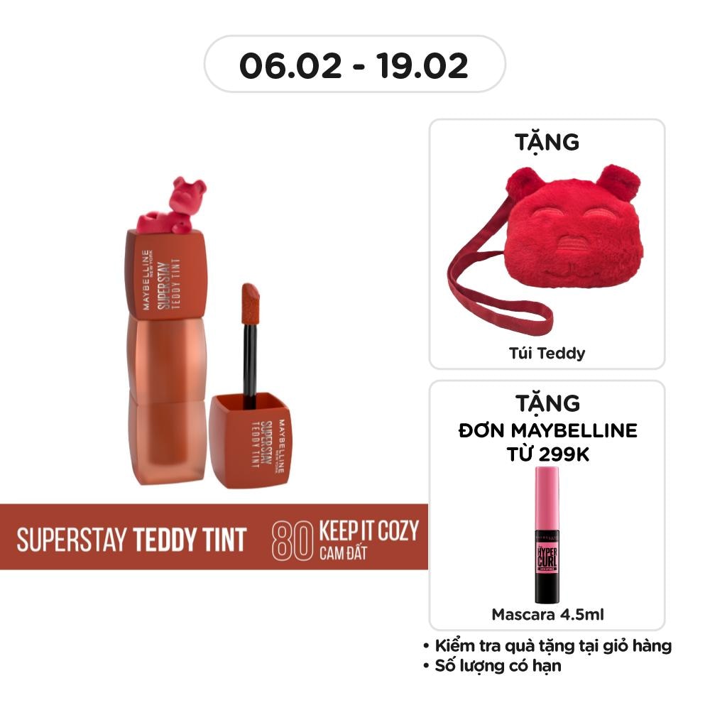 Superstay Teddy Tint 5ml .#80 Keep It Cozy