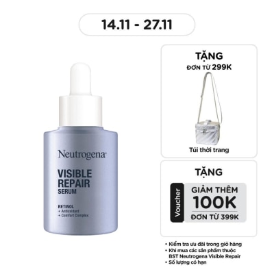 NEUTROGENA Tinh Chất Neutrogena Visible Repair Serum 30ml