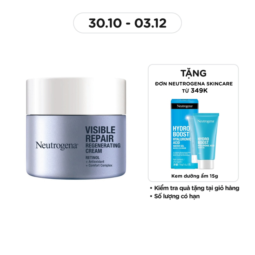Kem Dưỡng Neutrogena Visible Repair Regenerating Cream 50g