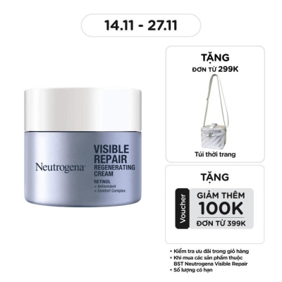 NEUTROGENA Kem Dưỡng Neutrogena Visible Repair Regenerating Cream 50g