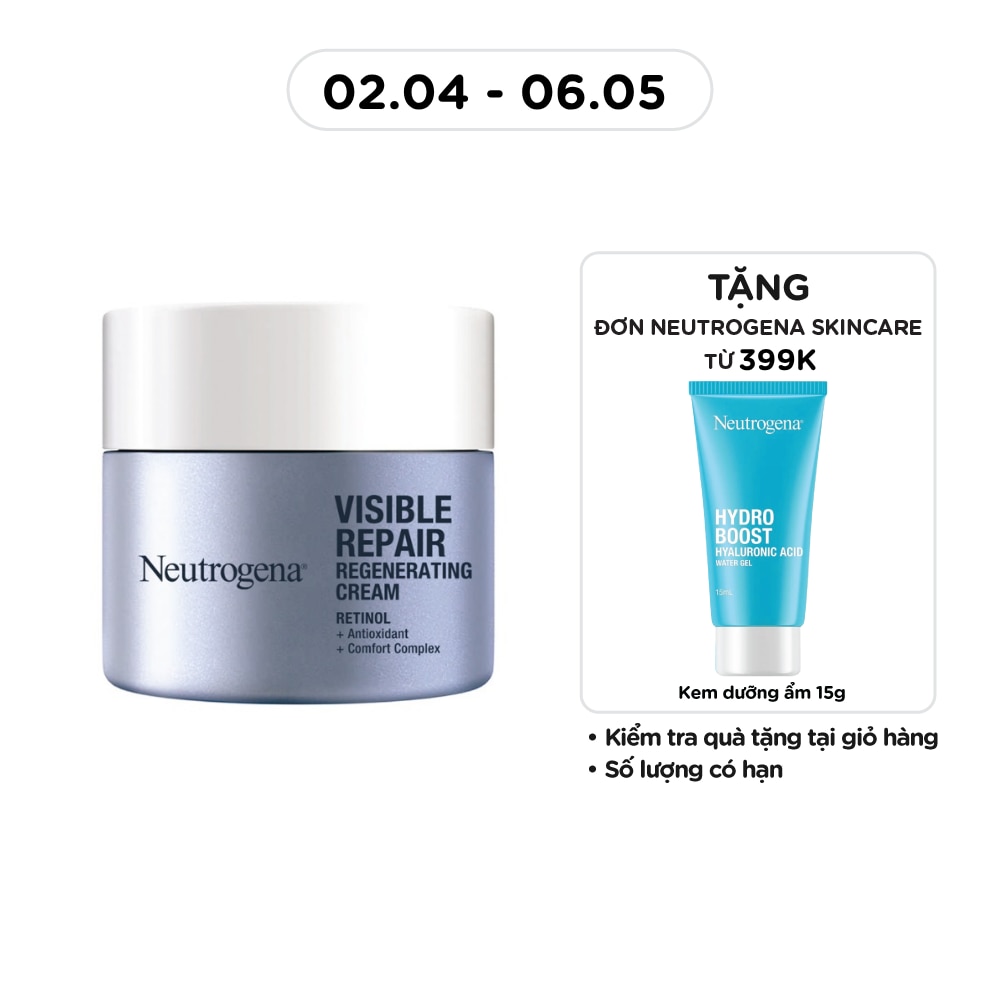 Kem Dưỡng Neutrogena Visible Repair Regenerating Cream 50g