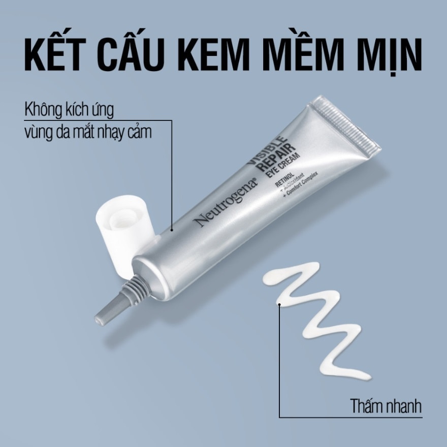 Kem Mắt Neutrogena Visible Repair Eye Cream 15g