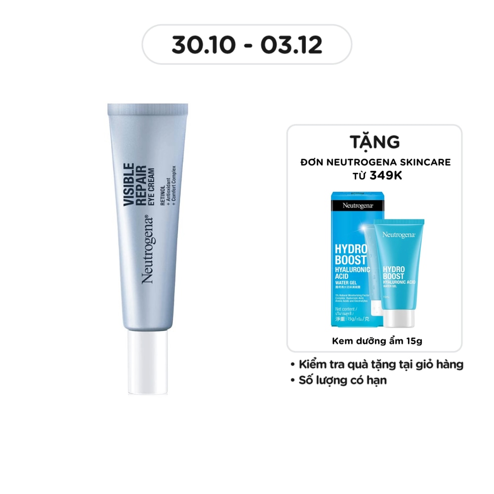 Kem Mắt Neutrogena Visible Repair Eye Cream 15g
