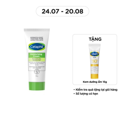 CETAPHIL Kem Dưỡng Ẩm Cetaphil Moisturizing Cream 100g