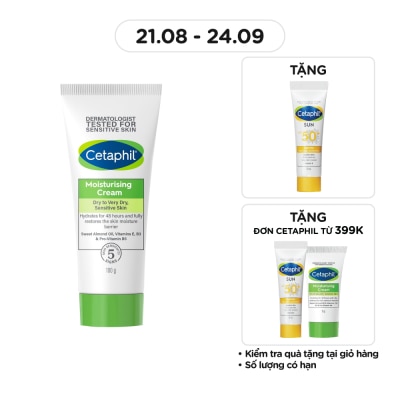 CETAPHIL Kem Dưỡng Ẩm Cetaphil Moisturizing Cream 100g