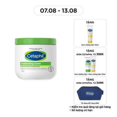 CETAPHIL Kem Dưỡng Ẩm Cetaphil Moisturizing Cream 453g