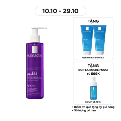 LA ROCHE POSAY Sữa Rửa Mặt La Roche-Posay Mela B3 Gel Micro-Peeling 200ml