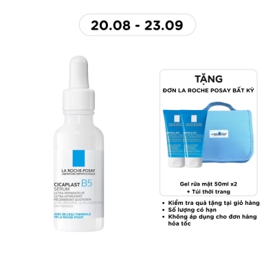 LA ROCHE POSAY - Dưỡng Chất La Roche-Posay Dưỡng Ẩm Và Đều Màu Da Cicaplast B5 Serum 30ml image